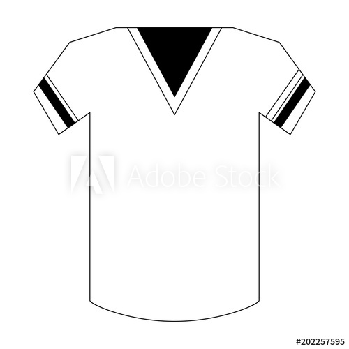 American Football Jersey Vector at Vectorified.com | Collection of ...