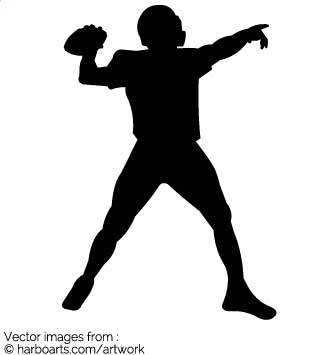 335x355 Collection Of 'football Silhouette Vector' Download More Than
