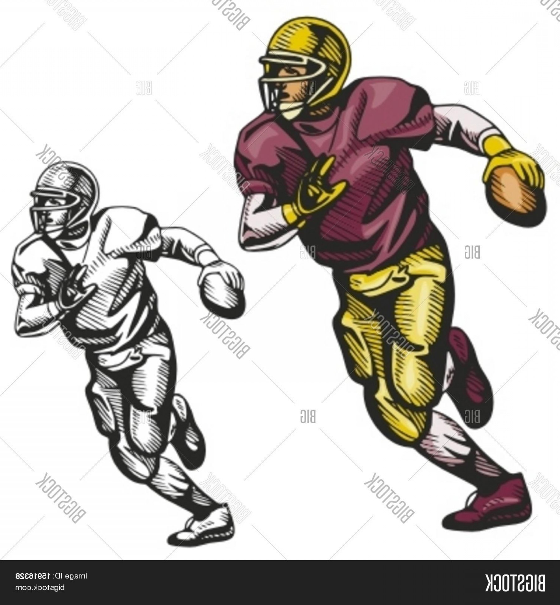 1800x1944 Nfl Football Player Vector Catamart