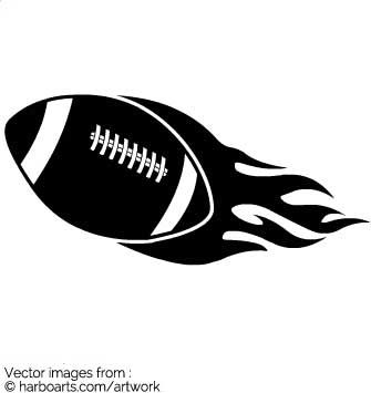 335x355 Download Flaming American Football