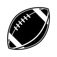 200x200 American Football Vector Icon