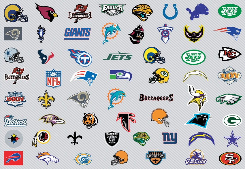 850x587 Nfl Team Vector Logos Vector Art Graphics