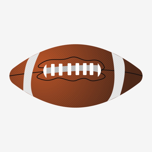 640x640 American Football Vector Png Transparent, Football Png, American
