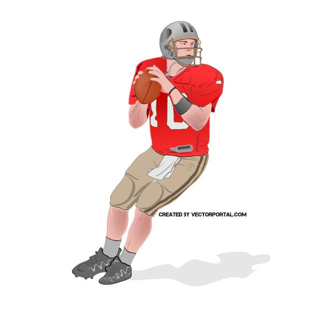 660x660 Nfl Football Player Free Vector Free Vectors Nfl Football