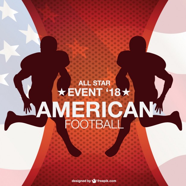 626x626 American Football Players Vector Free Download American