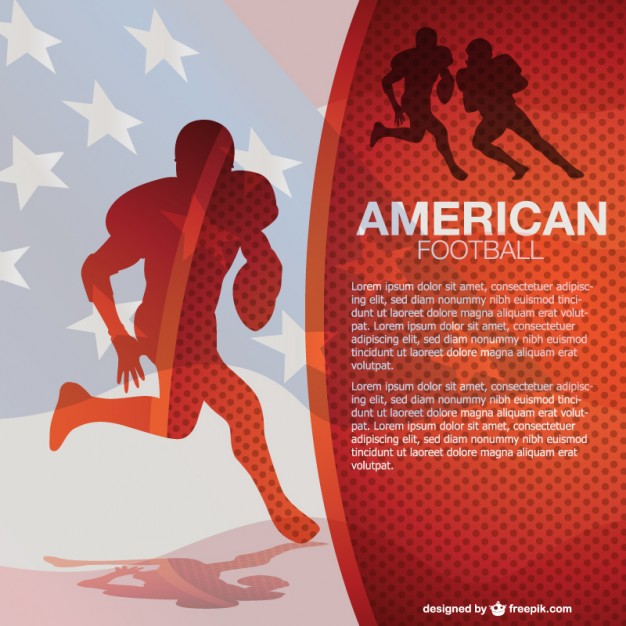 626x626 American Football Free Background Free Vector