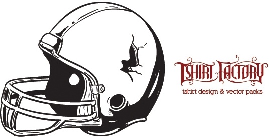 537x274 American Football Helmet Free Vector In Adobe Illustrator