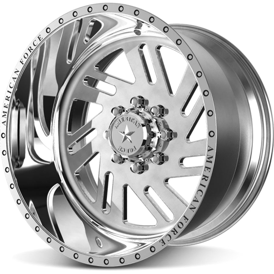 900x900 American Force Vector Fp Wheels Custom Painted Rims With Black