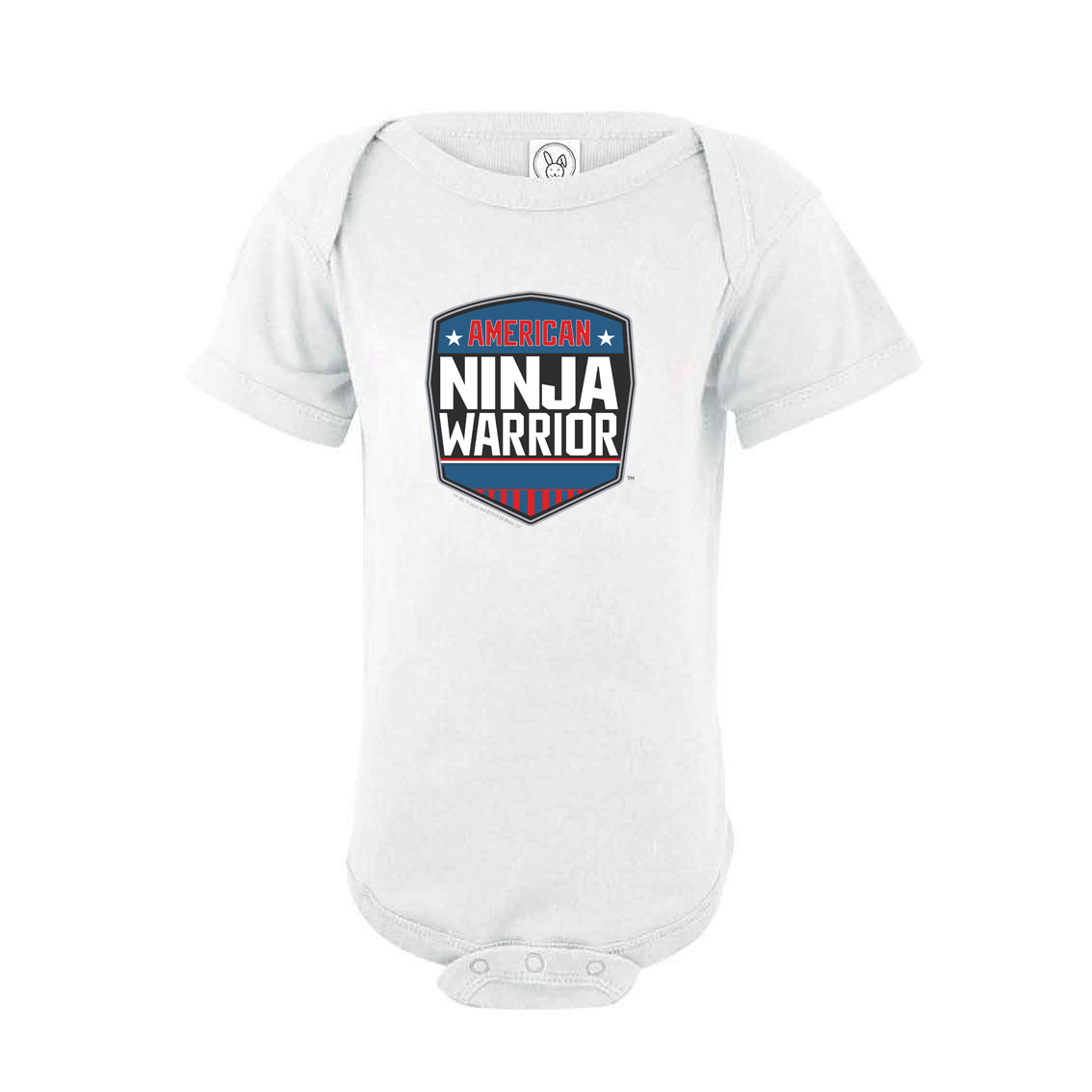 1134x1134 American Ninja Warrior Logo Baby Bodysuit