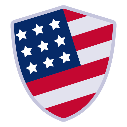 American Shield Badge Design Element 512x512 American Shield Badge Design Element