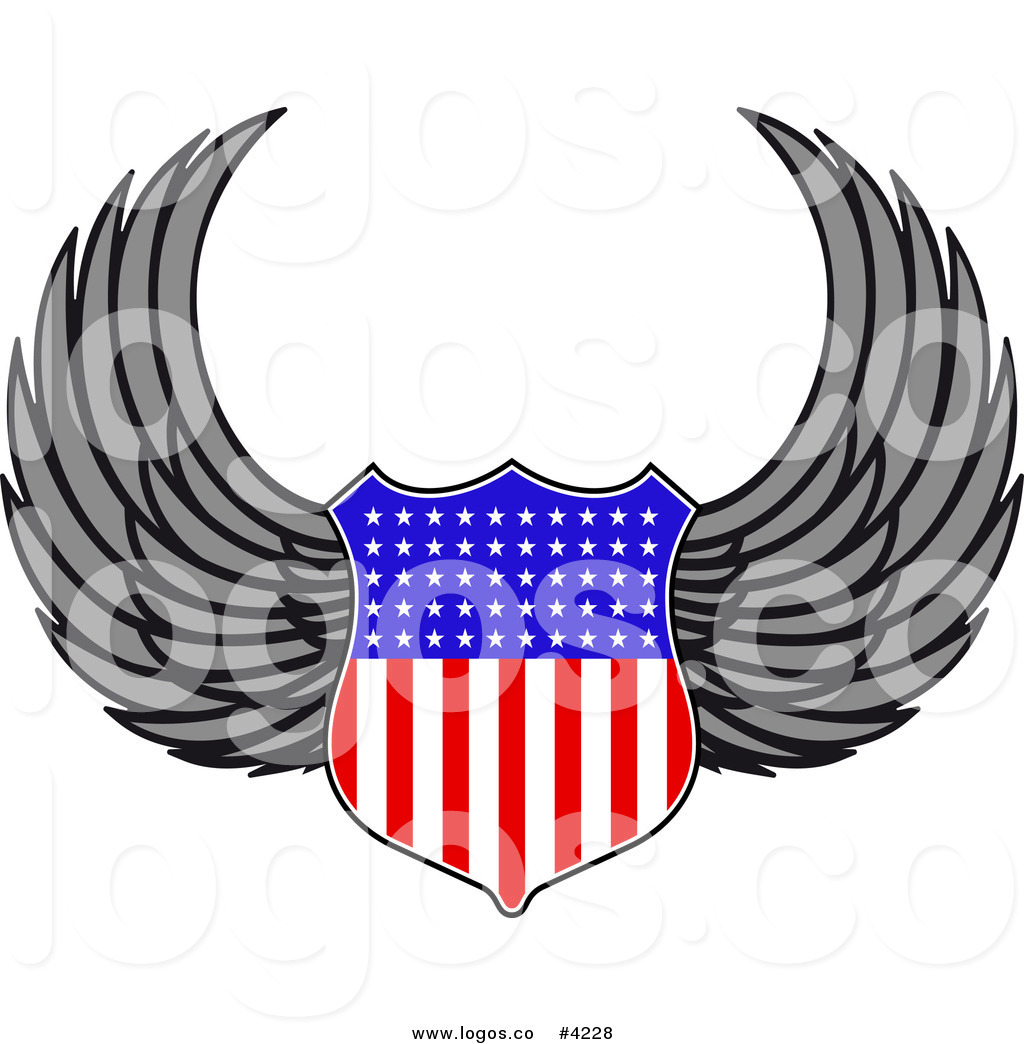 Royalty Free American Shield With Wings Logo 1024x1044 Royalty Free American Shield With Wings Logo