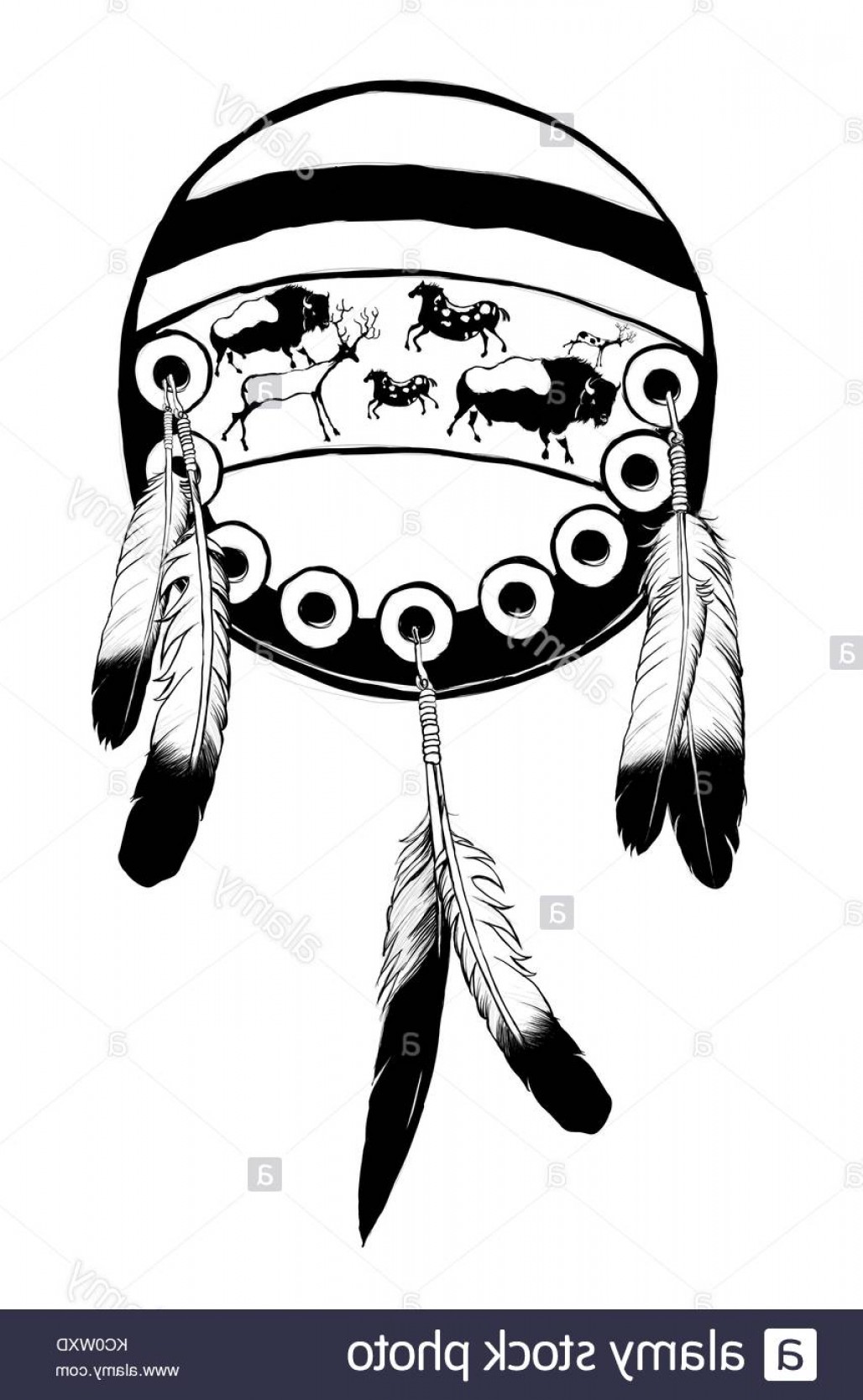 Stock Image Native American Shield Vector Illustration Totally 1028x1668 Stock Image Native American Shield Vector Illustration Totally
