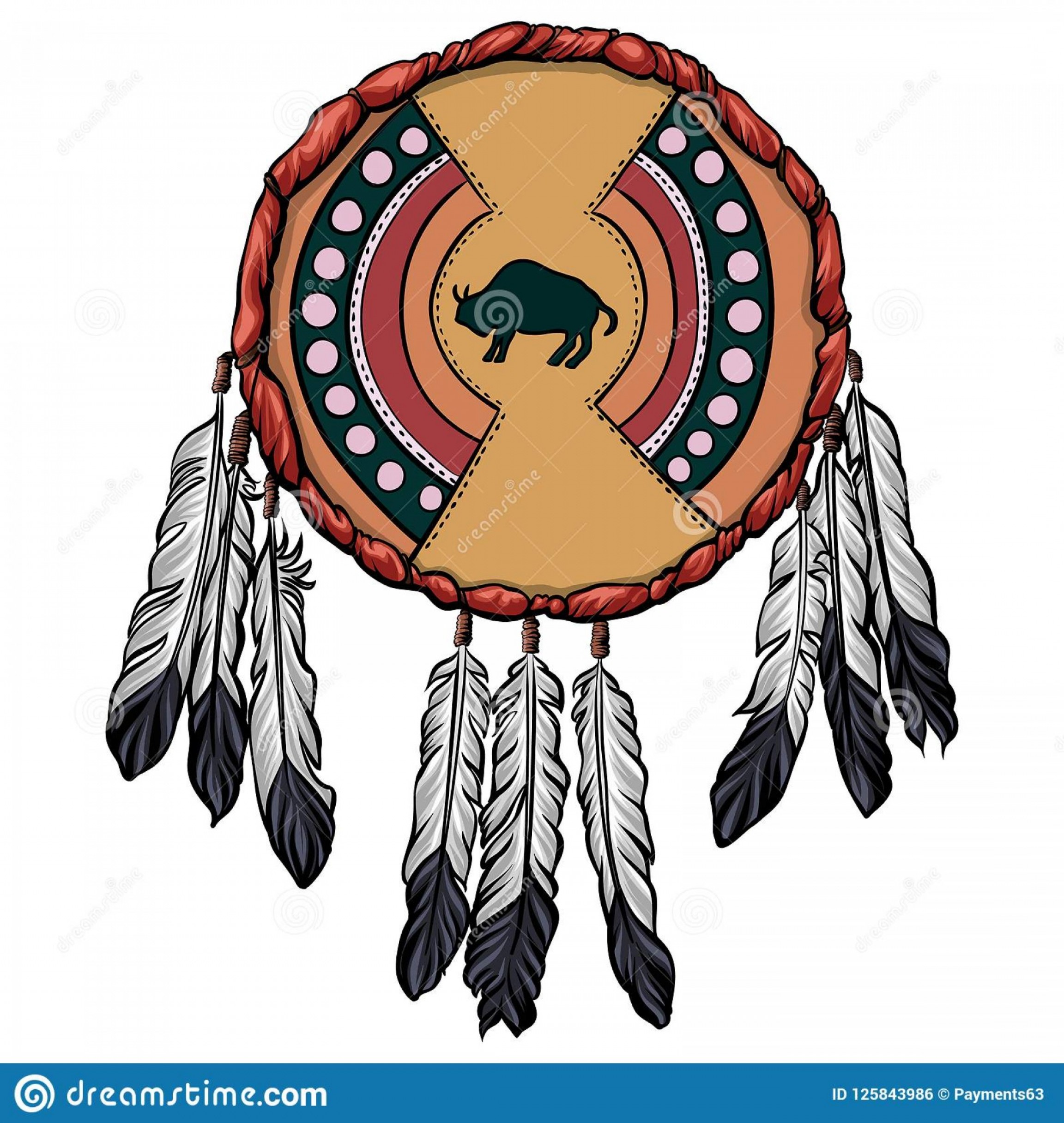 2304x2433 Bison Vector Graphic Studiogrfx