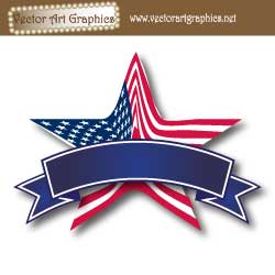 250x250 American Flag Vector Graphics