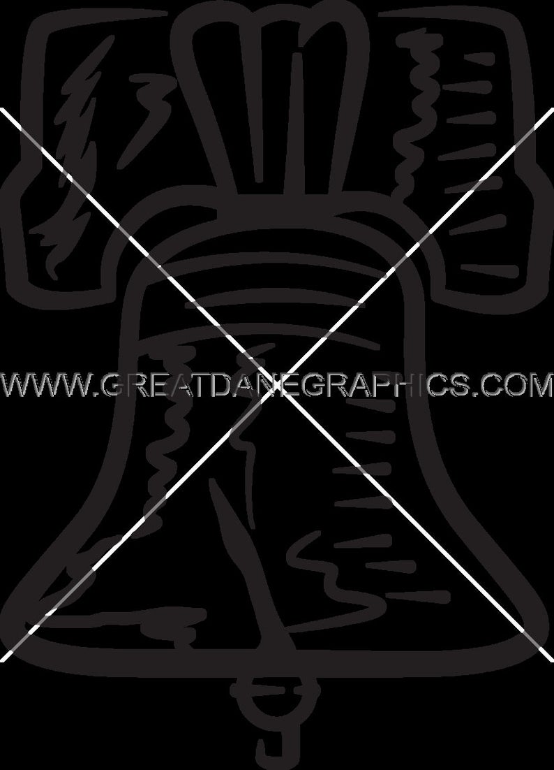 794x1102 Liberty Bell Americana Vector Graphic Americana For Etsy