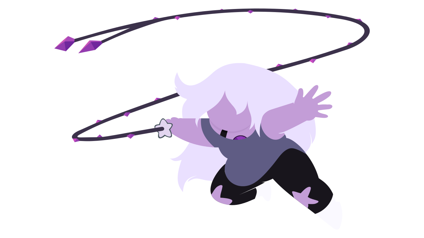 1366x768 Amethyst Vector