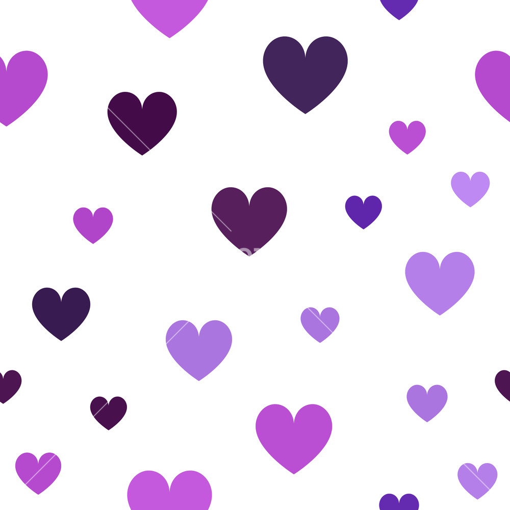 1000x1000 Heart Pattern Seamless Vector Love Background