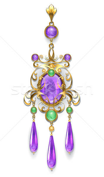 354x600 Amethyst Stock Vectors, Illustrations And Cliparts Stockfresh