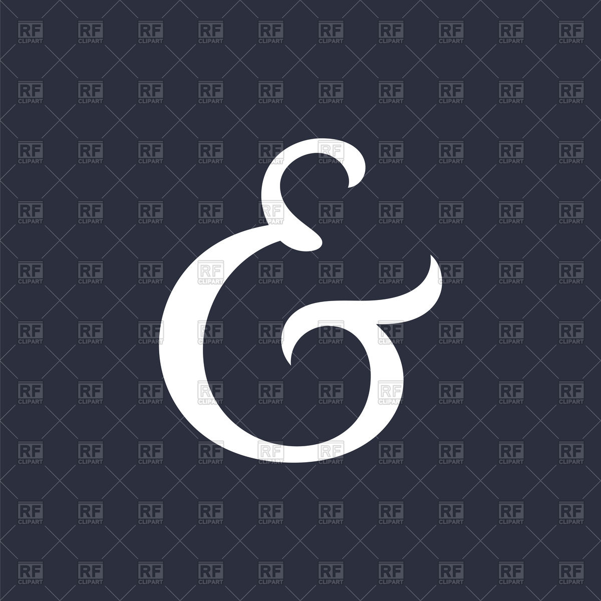 1200x1200 Elegant And Stylish Custom Ampersand Vector Image Of Fonts Type