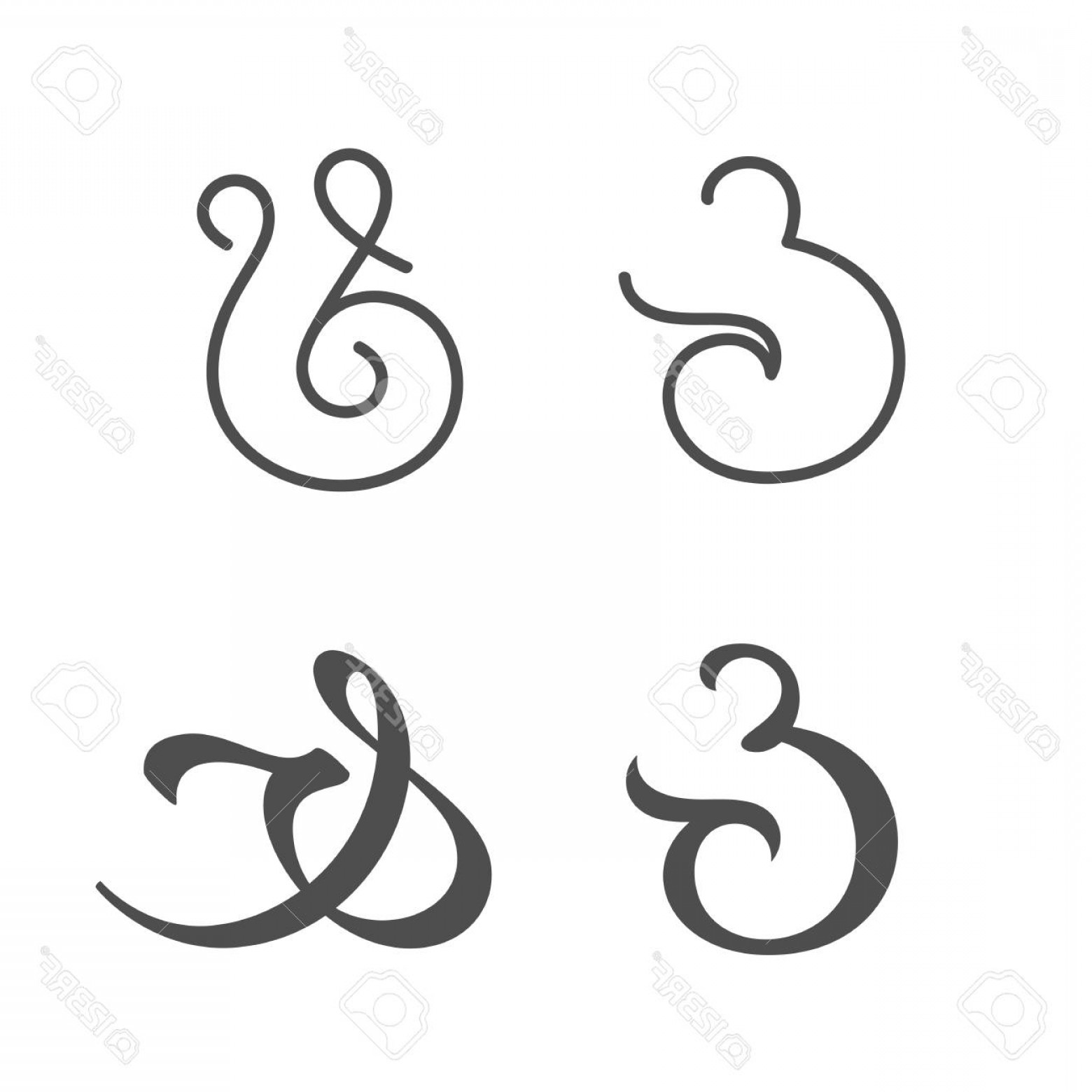 1560x1560 Photostock Vector Collection Of Elegant And Stylish Custom