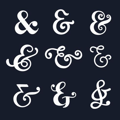 490x490 Set Of Ampersand
