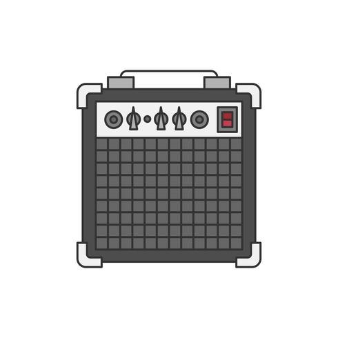 Bass Or Guitar Amplifier Illustration Isolated On White 490x490 Bass Or Guitar Amplifier Illustration Isolated On White