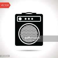 Guitar Amplifier Icon Stock Vectors 200x200 Guitar Amplifier Icon Stock Vectors