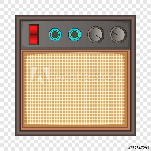 500x500 Guitar Amplifier Icon Cartoon Illustration Of Guitar Amplifier