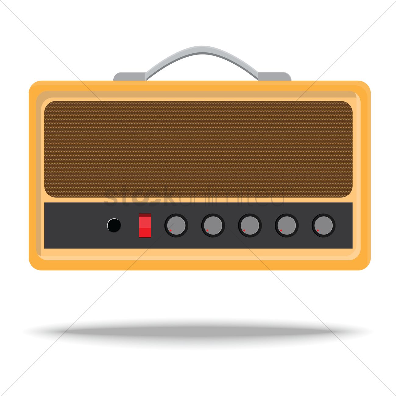 1300x1300 Amplifier Vector Image