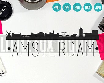 340x270 Amsterdam Skyline Etsy