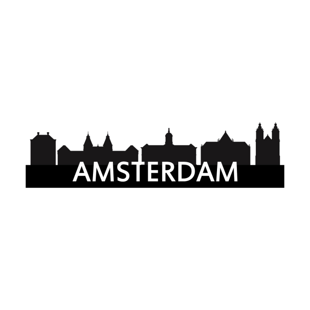 640x640 Skyline Amsterdam, Amsterdam, Holland, Windmill Png And Vector