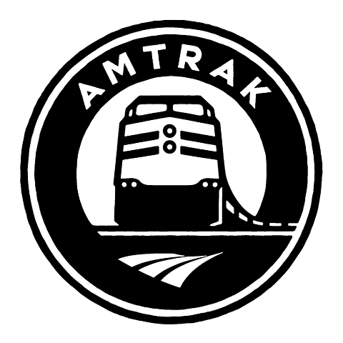 Amtrak Trains Graphic Design Typography, Logos, Typography Logo 480x480 Amtrak Trains Graphic Design Typography, Logos, Typography Logo