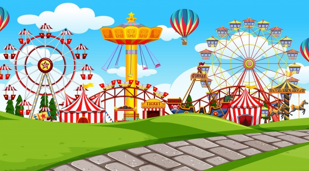 626x347 Amusement Park Vectors, Photos And Free Download