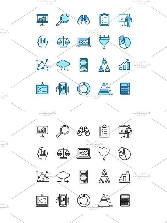 580x772 Data Analytics Line Icon Info Graphic Design Line Icon, Data
