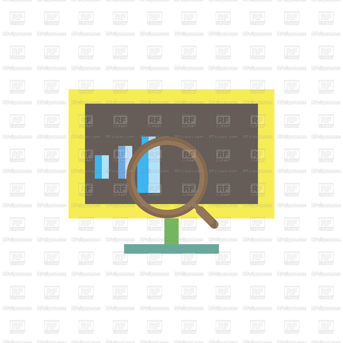 1200x1200 Analytics Data Flat Icon Vector Image Of Technology Vectorup