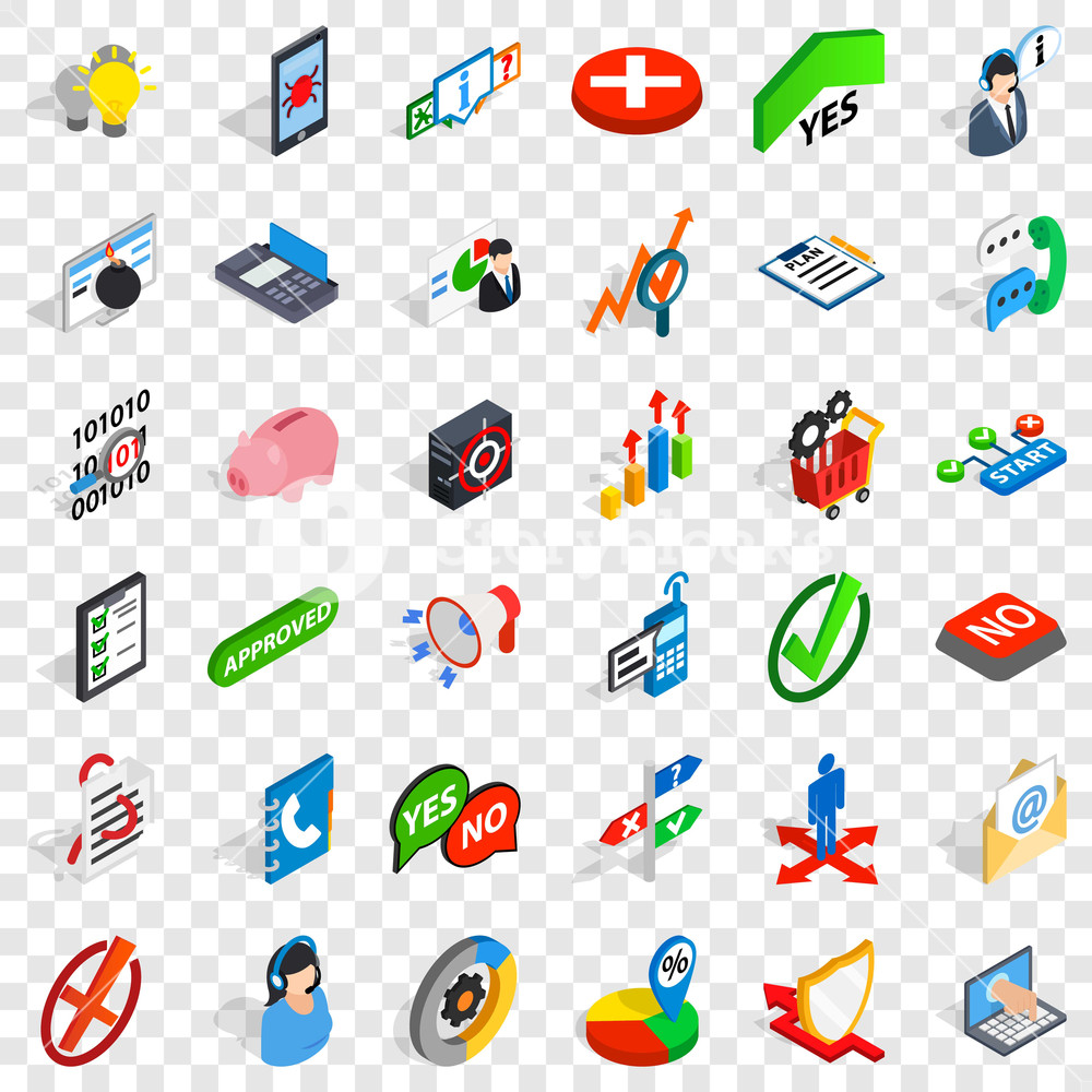 1000x1000 Analytics Icons Set Isometric Style Of Analytics Vector Icons