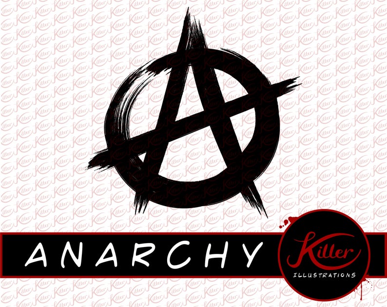 794x630 Anarchy Symbol Vector Clip Art Anarchist Etsy