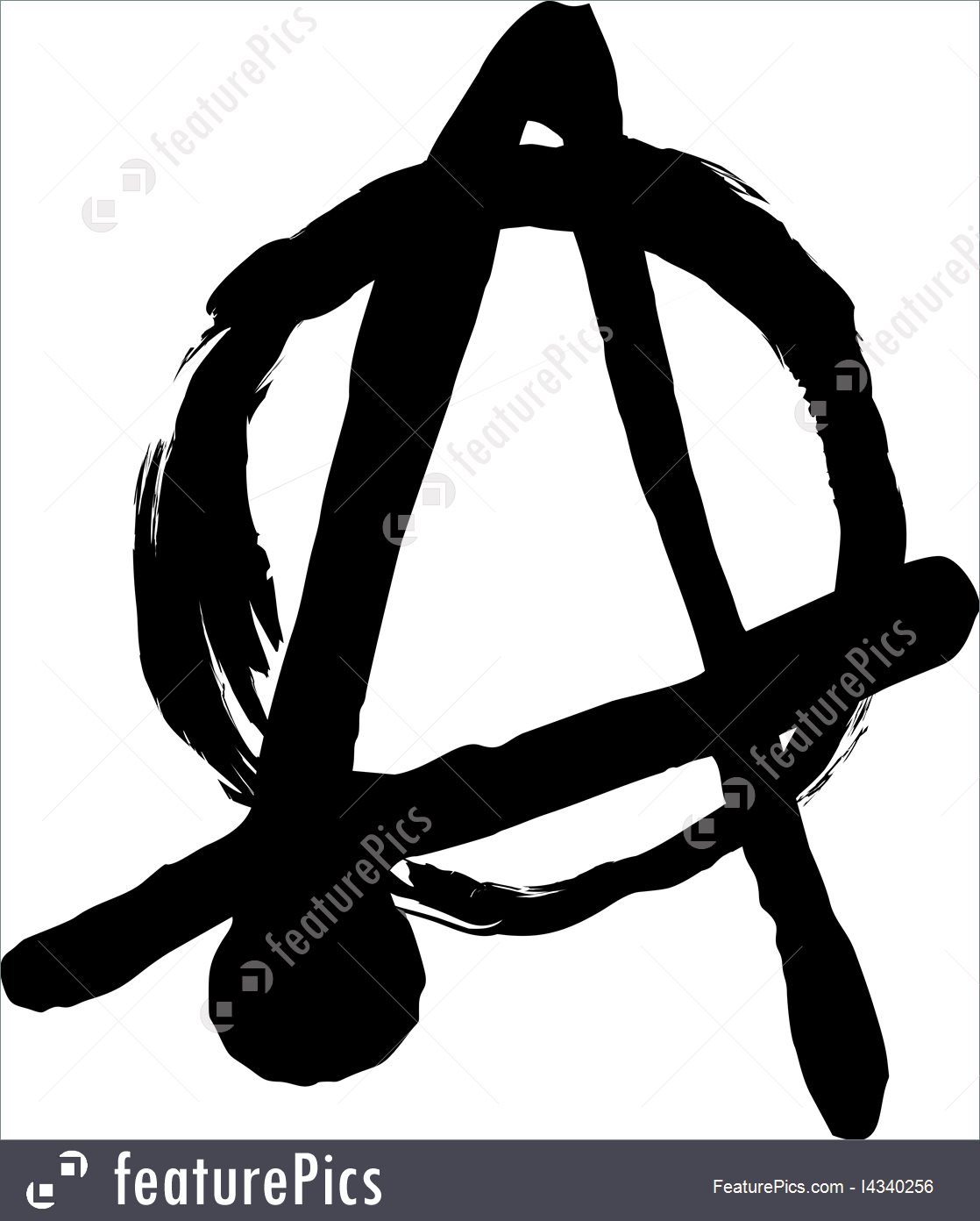 1118x1392 Anarchy Symbol Illustration
