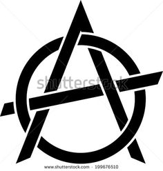 Anarchy Symbol Vector