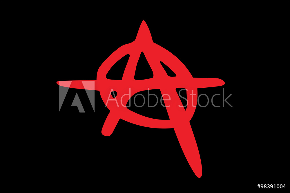 Fotografie, Obraz Vector Of Anarchy Sign Posters Cz 1000x667 Fotografie, Obraz Vector Of Anarchy Sign Posters Cz