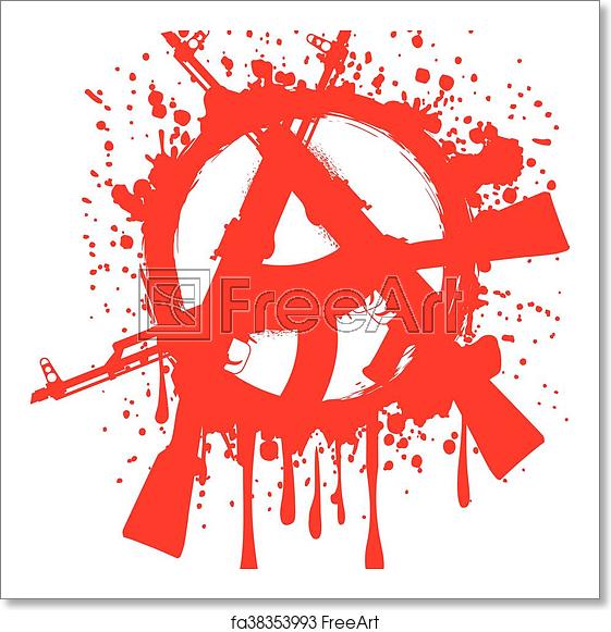Free Art Print Of Symbol Anarchy Vector Illustration Gun Machines 561x581 Free Art Print Of Symbol Anarchy Vector Illustration Gun Machines