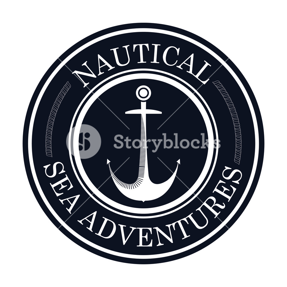 Nautical Frame With Anchor Vector Illustration Design Royalty Free 999x1000 Nautical Frame With Anchor Vector Illustration Design Royalty Free