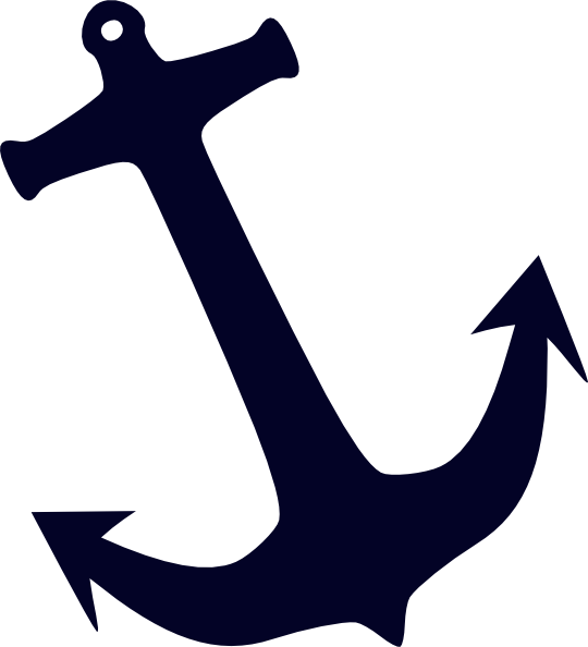 540x594 Hd Anchor Png Vector