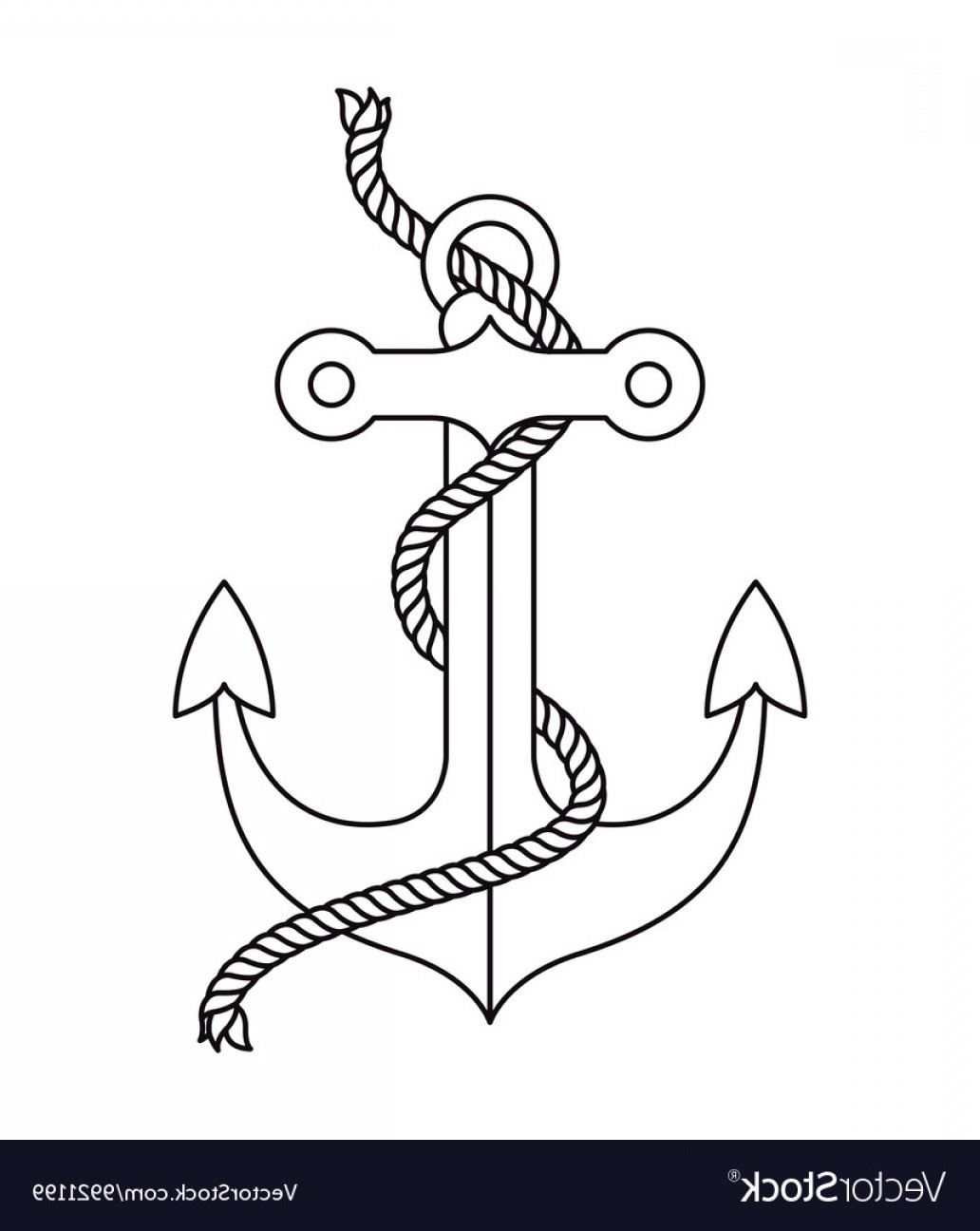 Anchor Tattoo Vector at Vectorified.com | Collection of Anchor Tattoo ...