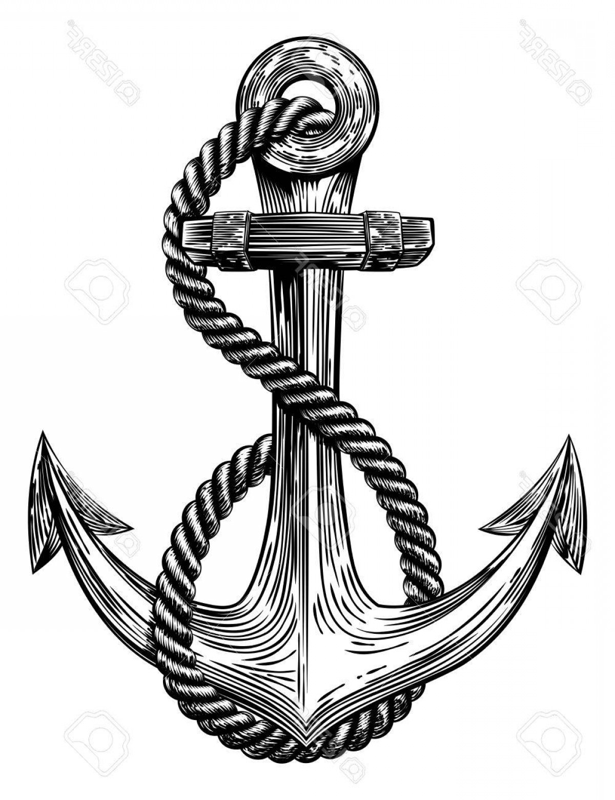 Anchor Vector Art at Vectorified.com | Collection of Anchor Vector Art ...