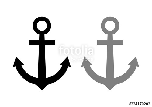 500x354 Anchor Vector Icons On White Background Stock Image And Royalty