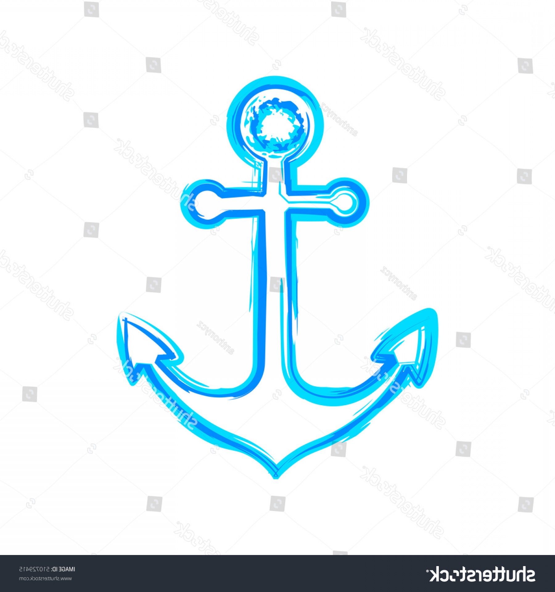 1800x1920 Teal Blue Anchor Vector Png B Catchsplace