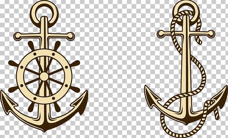 728x443 Paper Anchor Ships Wheel Png, Clipart, Anchors Vector, Anchor