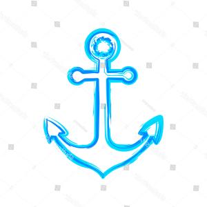 300x300 Teal Blue Anchor Vector Png B Catchsplace