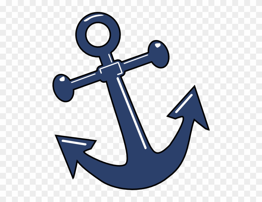 880x678 Tilted Anchor Clip Art At Clker Com Vector Clip Art